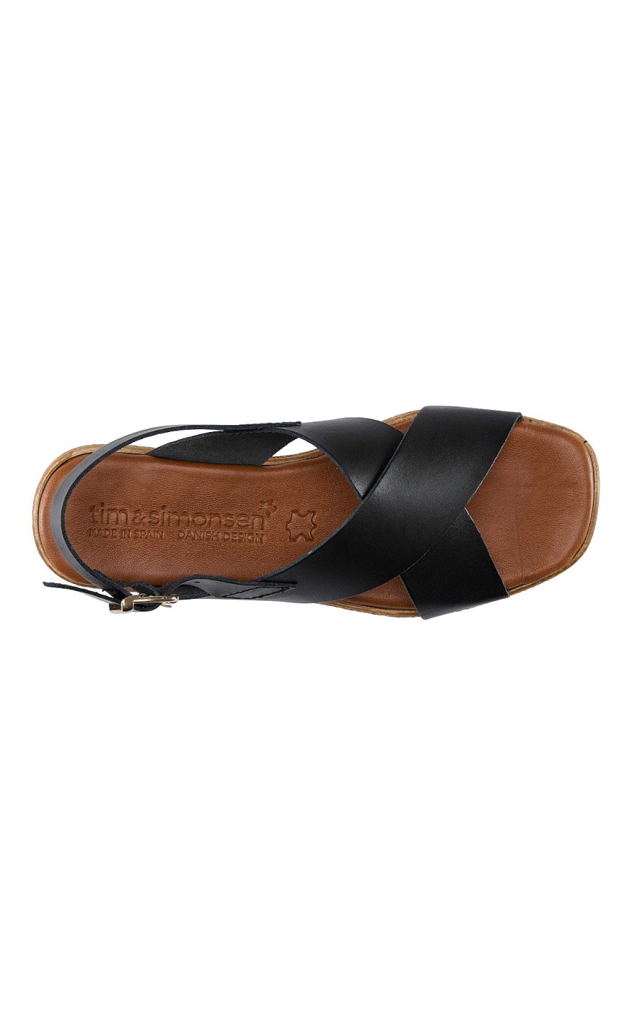 TIM u0026 SIMONSEN Tim & Simonsen Sandals - Sussie - Negro | Shoes, Boots & Sandals