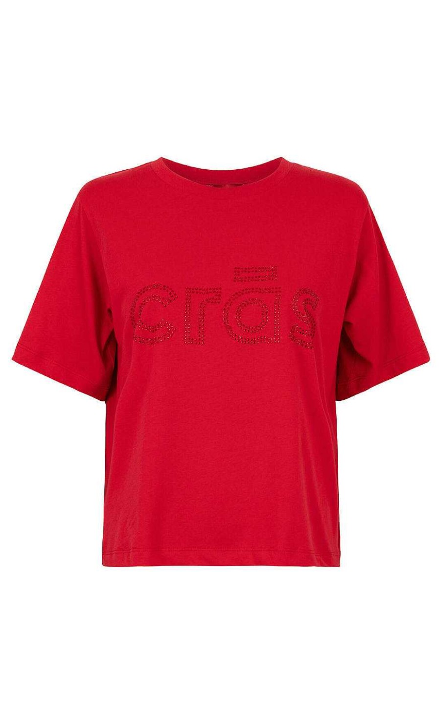 Cras Cras T-Shirt - Paris - Racing Red | T-Shirts & Tops