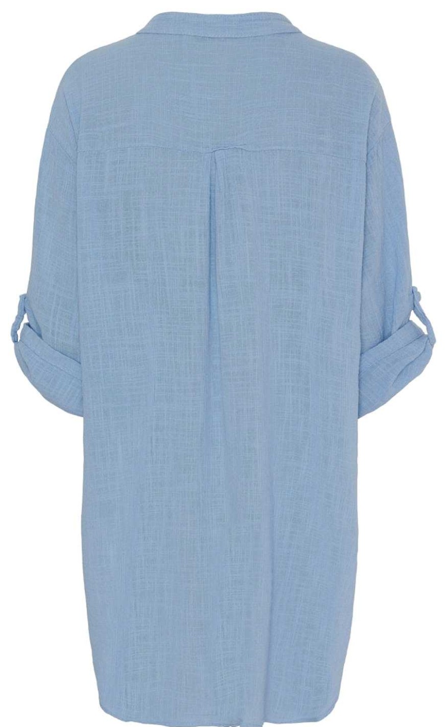 Marta Du Chateau Marta Du Chateau Shirt - 20002 Adelheid - Sky Blue | Shirts