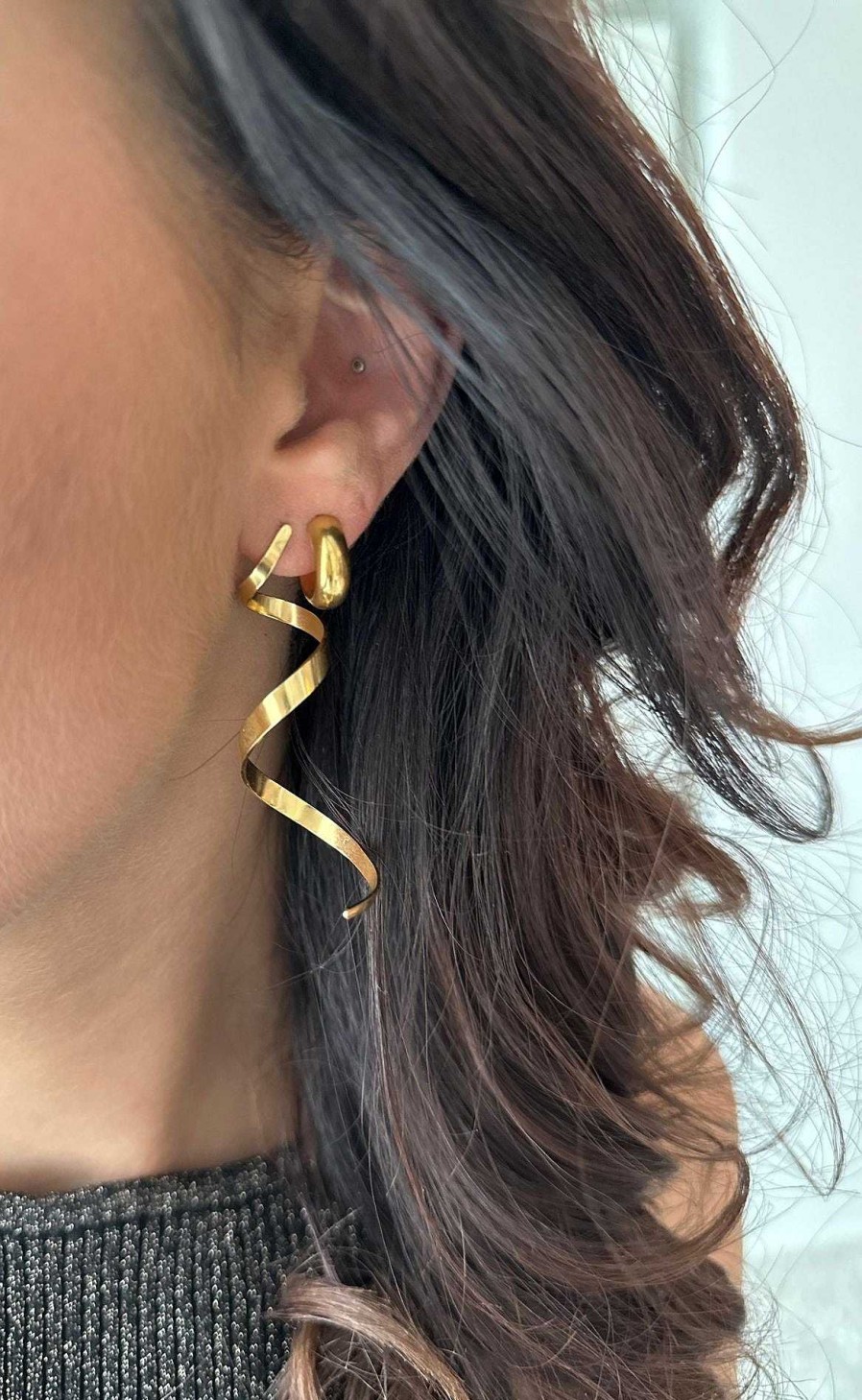 Smykkeli Copenhagen Mykkeli Copenhagen Earrings - Los Angeles - Gold | Jewelry