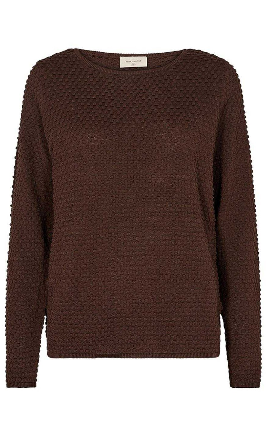 FreeQuent Freequent Pullover - Dodo Dottie - Coffee Bean | Knitwear & Sweat