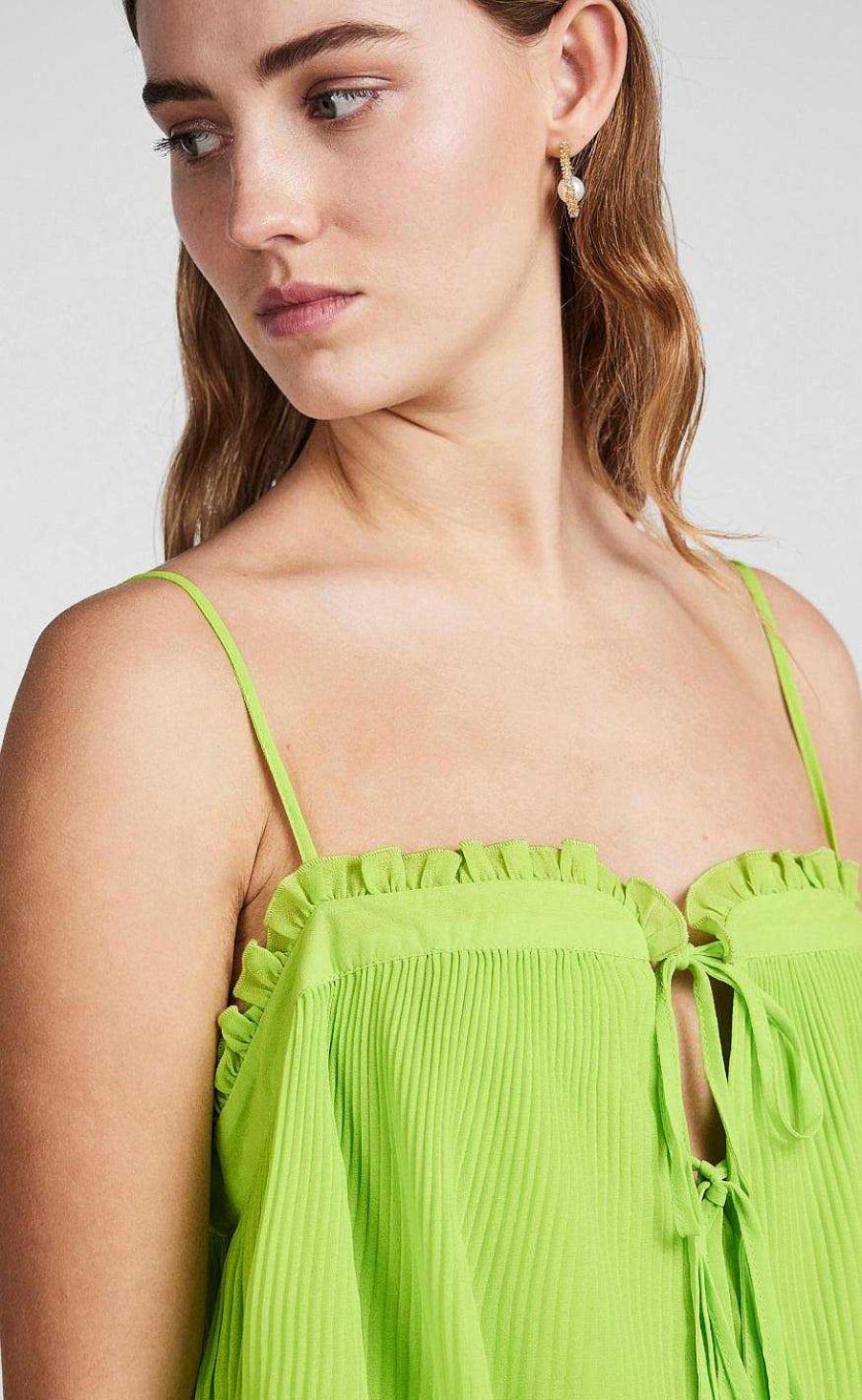 YAS Yas Dress - Pimo - Lime Green | Dresses