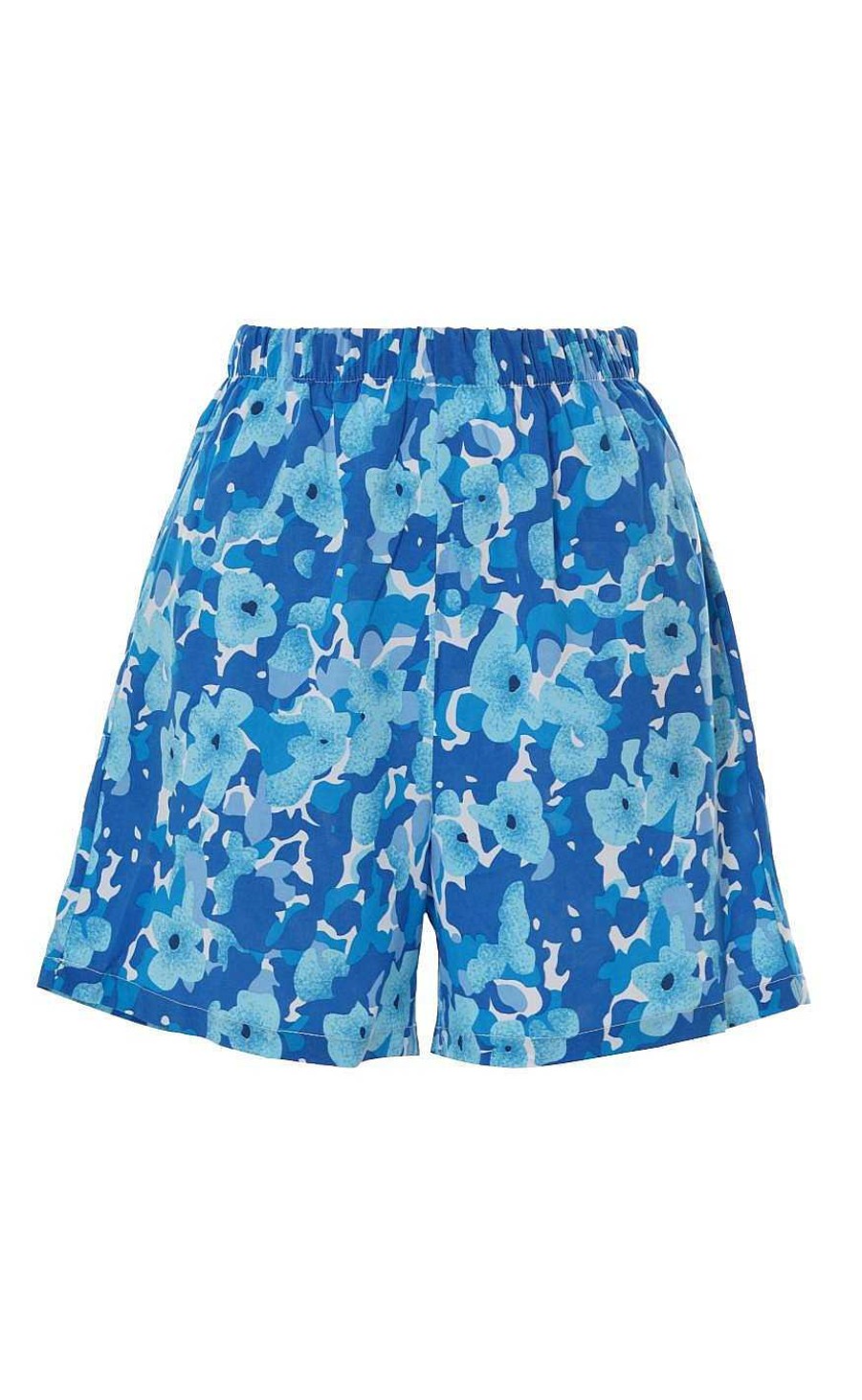 INA Copenhagen Ina Copenhagen Shorts - Amelia - Blue Flower | Shorts