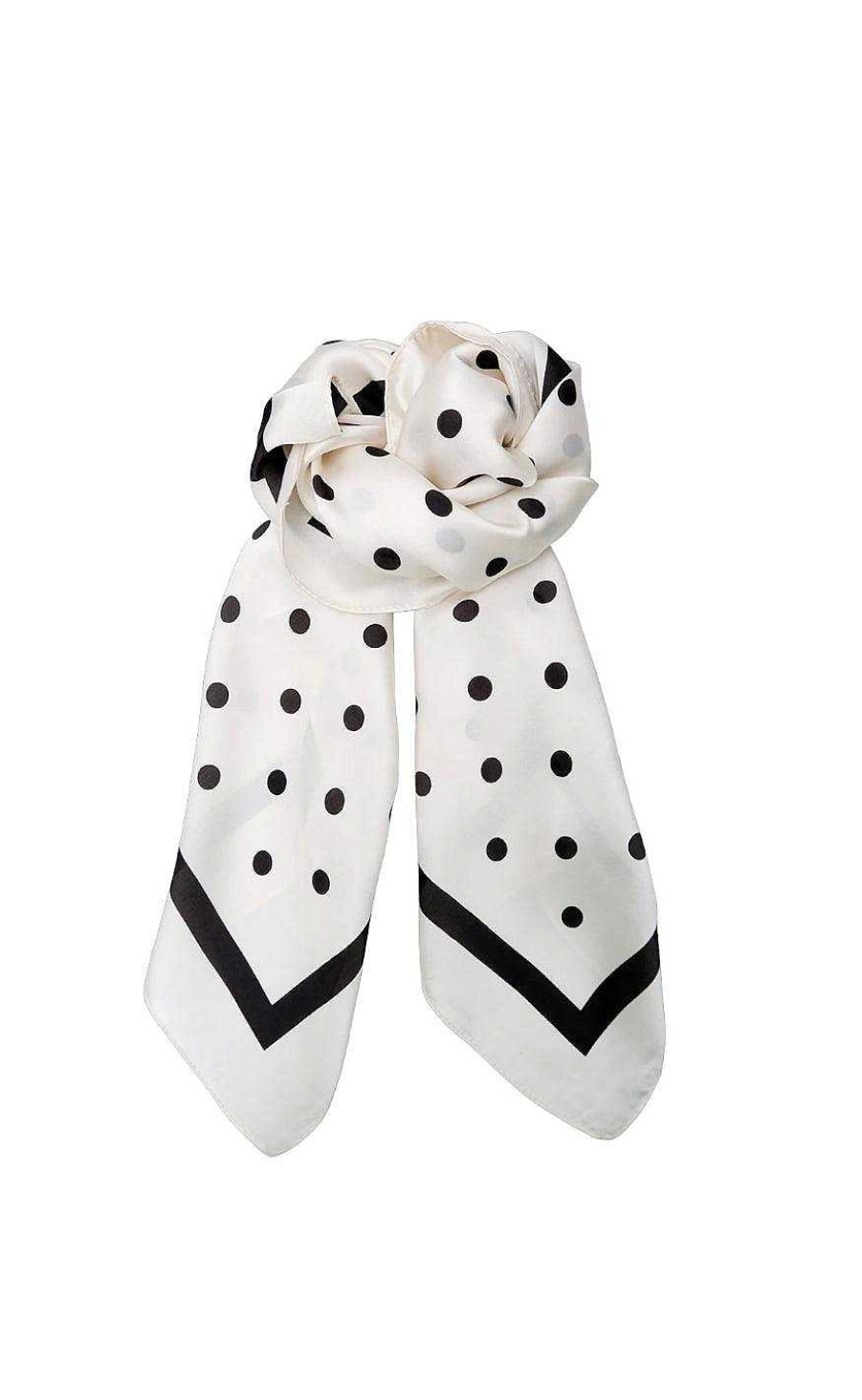 Black Colour Black Color Towel - Adaline - Off White | Towels & Mittens