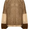 NOELLA Noella Sweater - Liana - Beige/Brown | Knitwear & Sweat