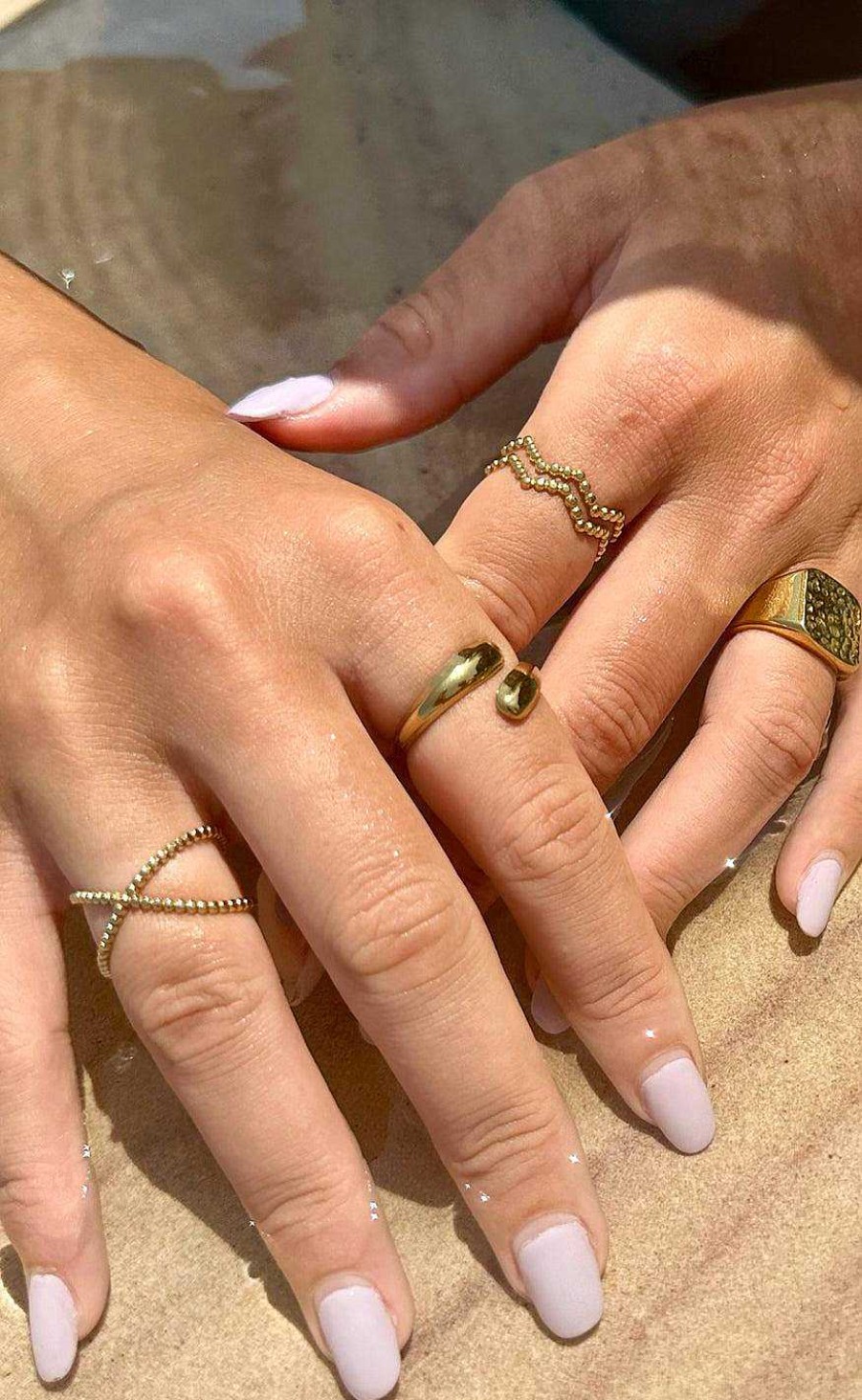 Smykkeli Copenhagen Jewelry Copenhagen Ring - Larisa - Gold | Jewelry