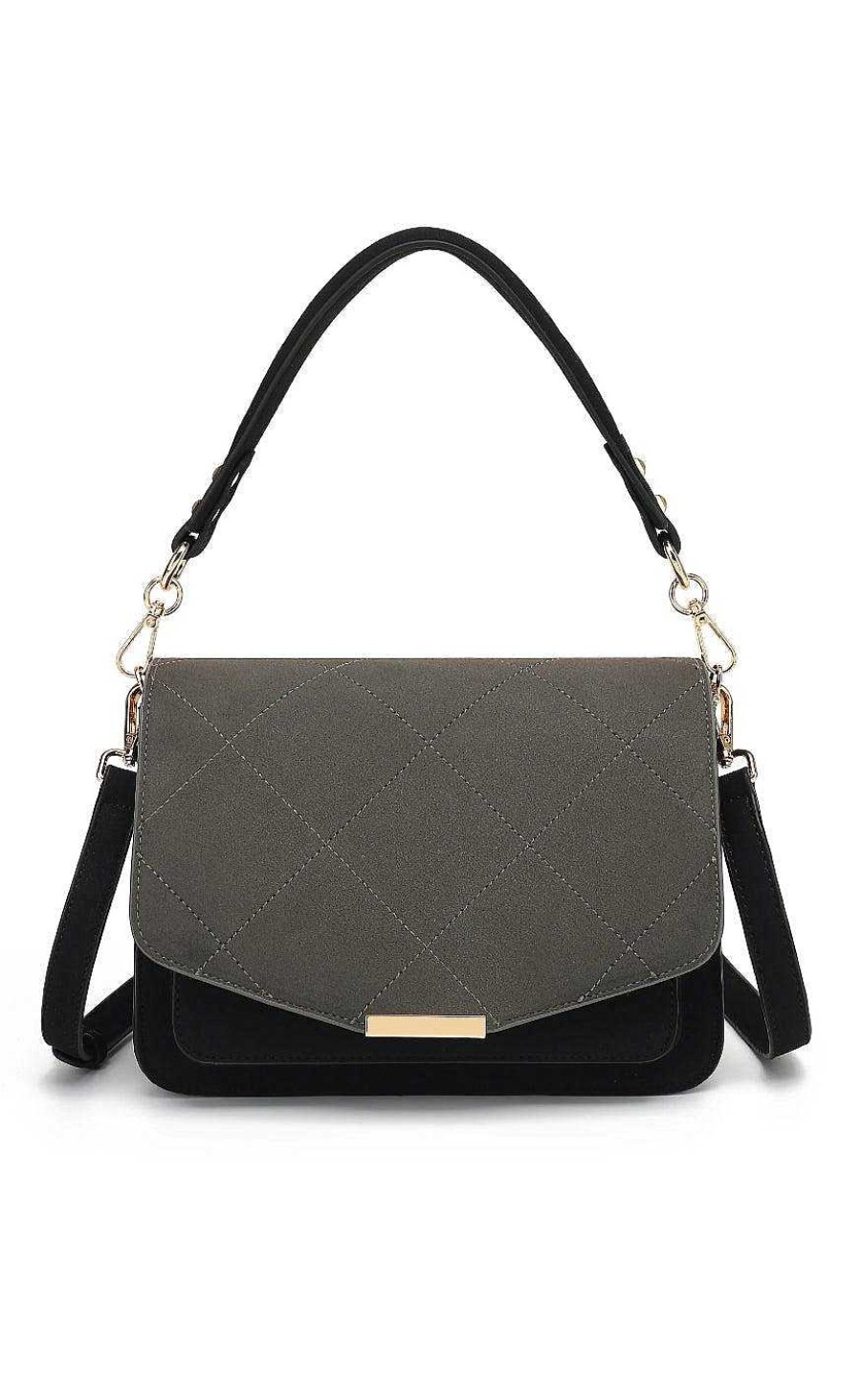 NOELLA Noella Bag - Blanca Multi Compartment - Dark Grey/Black | Bags