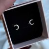 Smykkeli Copenhagen Mykkeli Copenhagen Earrings - Montreal Moon - Silver | Jewelry