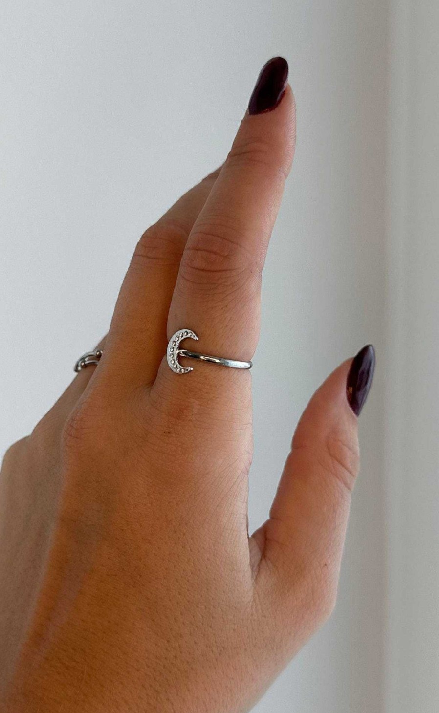 Smykkeli Copenhagen Jewelery Copenhagen Ring - Havana Moon - Silver | Jewelry