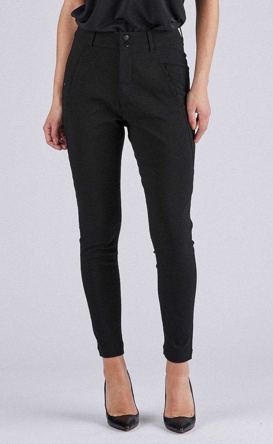 FreeQuent Freequent Trousers - Jenny - Black | Trousers & Jeans