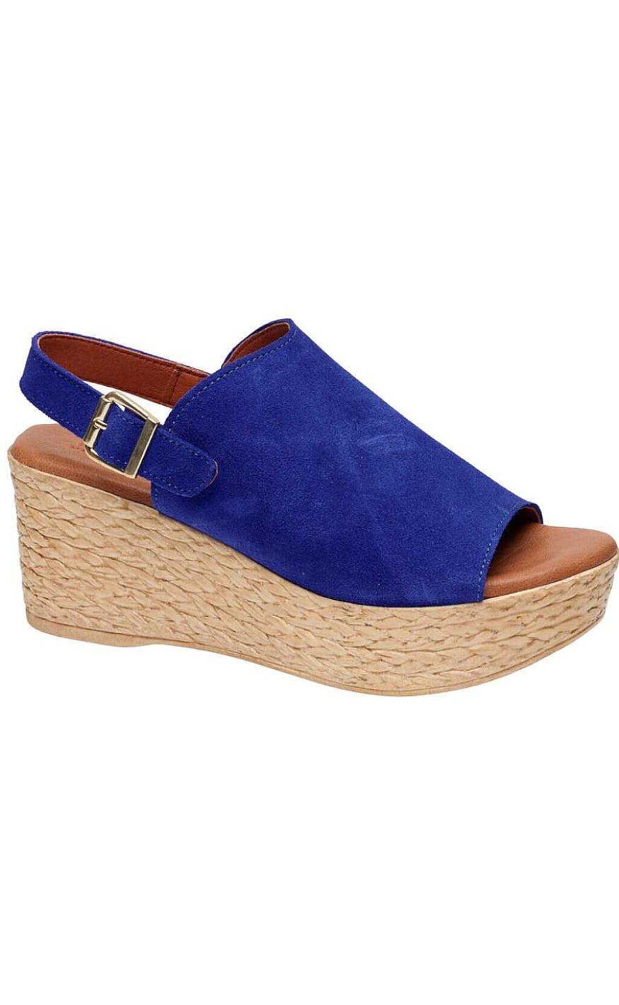 TIM u0026 SIMONSEN Tim & Simonsen Sandals - Line Suede - Royal | Shoes, Boots & Sandals