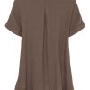 Marta Du Chateau Marta Du Chateau Blouse - 83893 Natalie - Cold Brown | Blouses