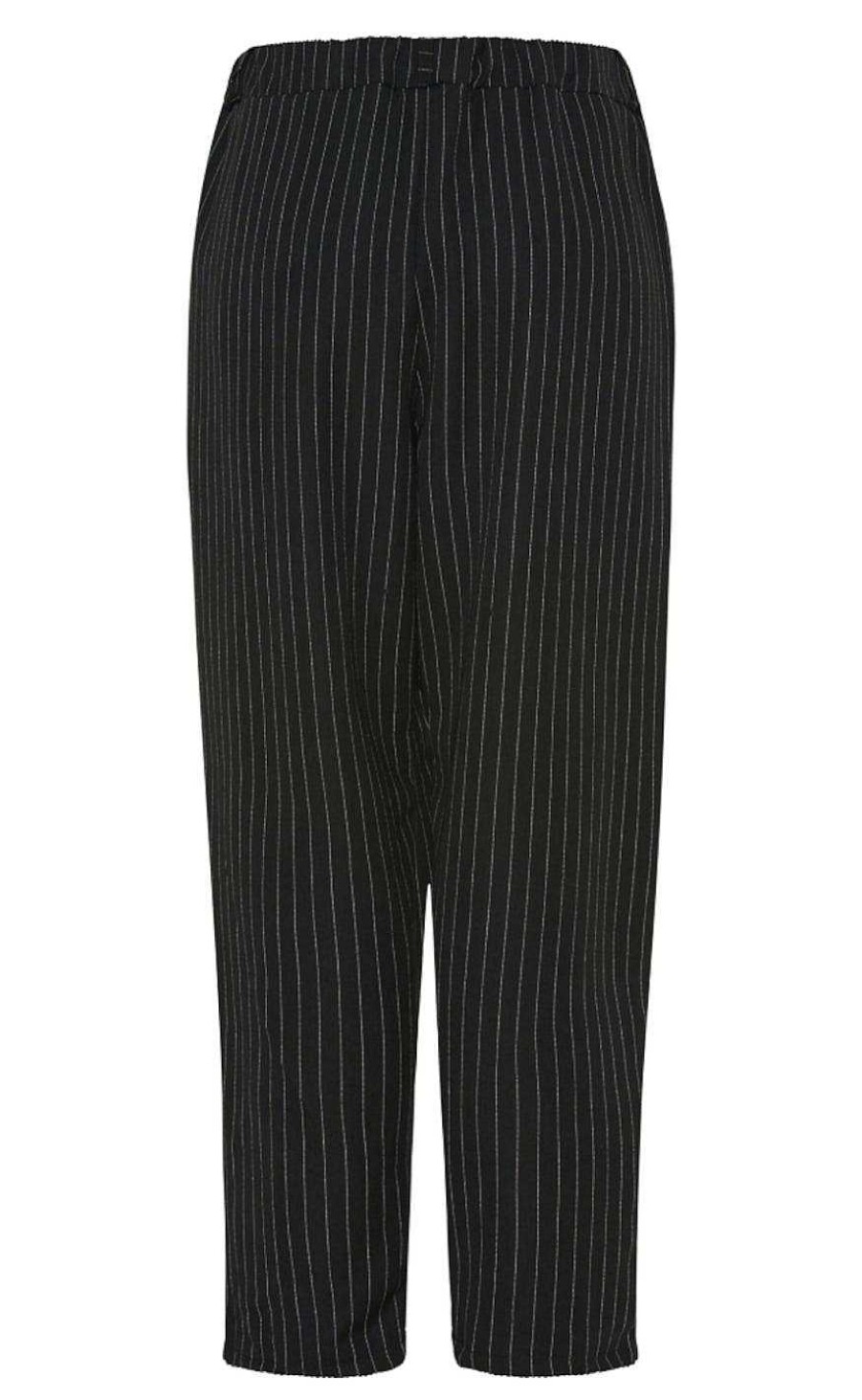 Marta Du Chateau Marta Du Chateau Trousers - 62515 Vilma - Black Stripe | Trousers & Jeans