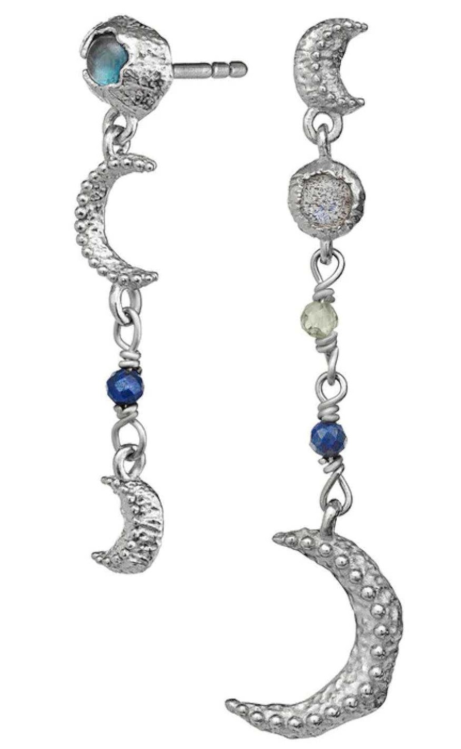 Maanesten Moonstone Earrings - Pheobe - Silver | Jewelry