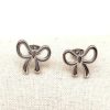 Smykkeli Copenhagen Sykkeli Copenhagen Earrings - Las Vegas Bow - Silver | Jewelry