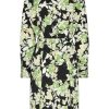 FreeQuent Freequent Dress - Mison - Black W. Piquant Green | Dresses