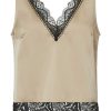 LOVEu0026DIVINE Love & Divine Top - Love1080 - Beige/Black | T-Shirts & Tops