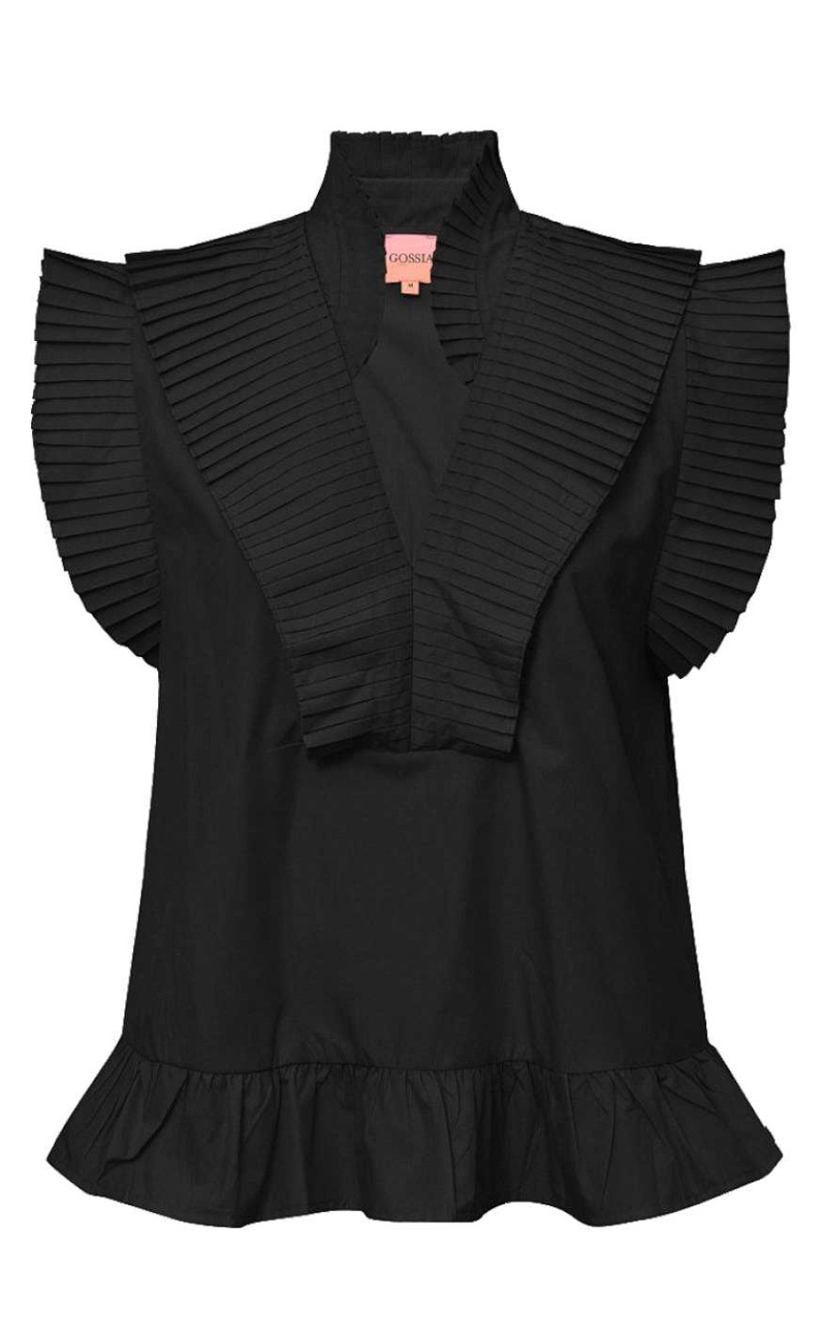 Gossia Gossia Top - Ann - Black | T-Shirts & Tops