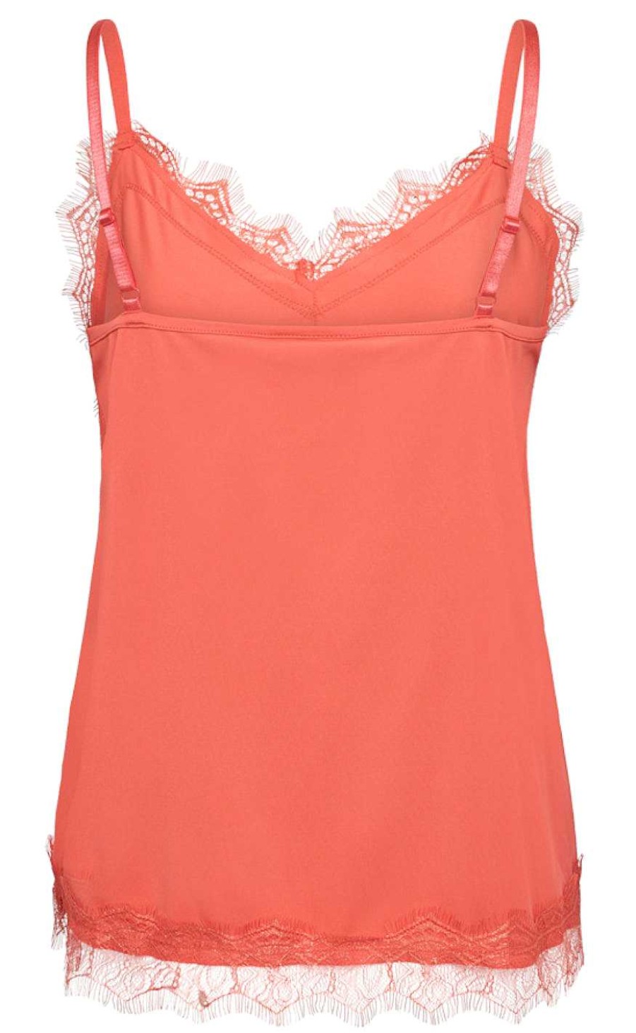 FreeQuent Freequent Top - Bicco - Hot Coral | T-Shirts & Tops