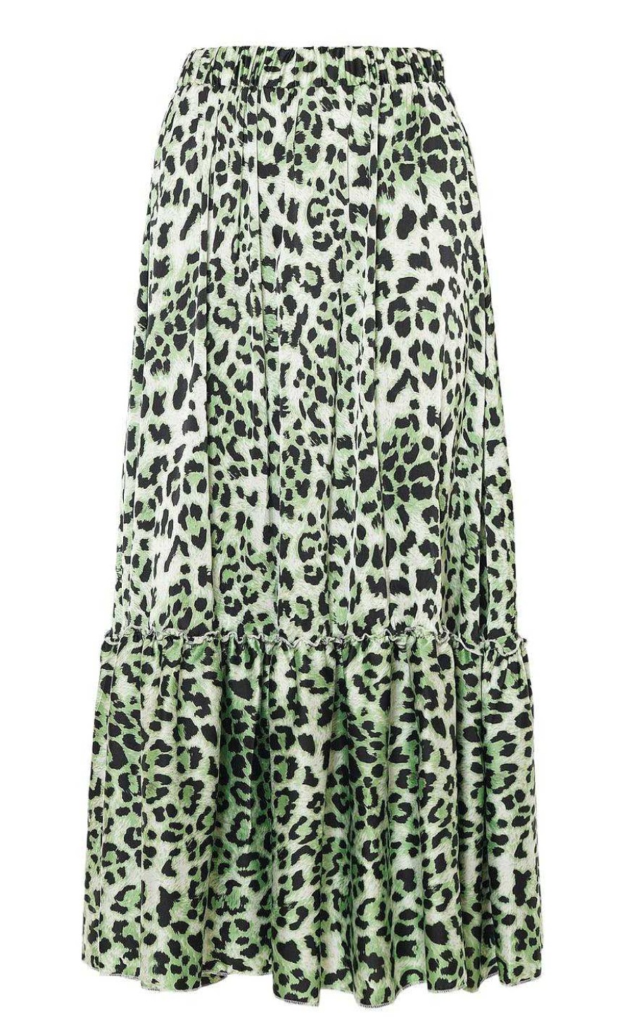 INA Copenhagen Ina Copenhagen Skirt - Hanna - Green Leo | Skirts