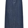 GLOBAL FUNK Global Funk Skirt - Joance-G - Navy Pinstripe | Skirts