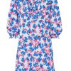 INA Copenhagen Ina Copenhagen Dress - Camilla - Blue Flower | Dresses