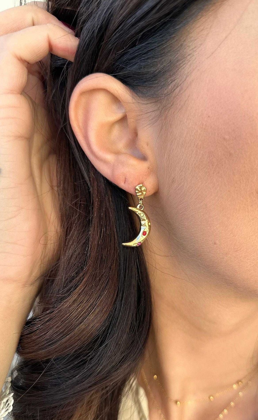 Smykkeli Copenhagen Mykkeli Copenhagen Earrings - Savannah - Gold | Jewelry