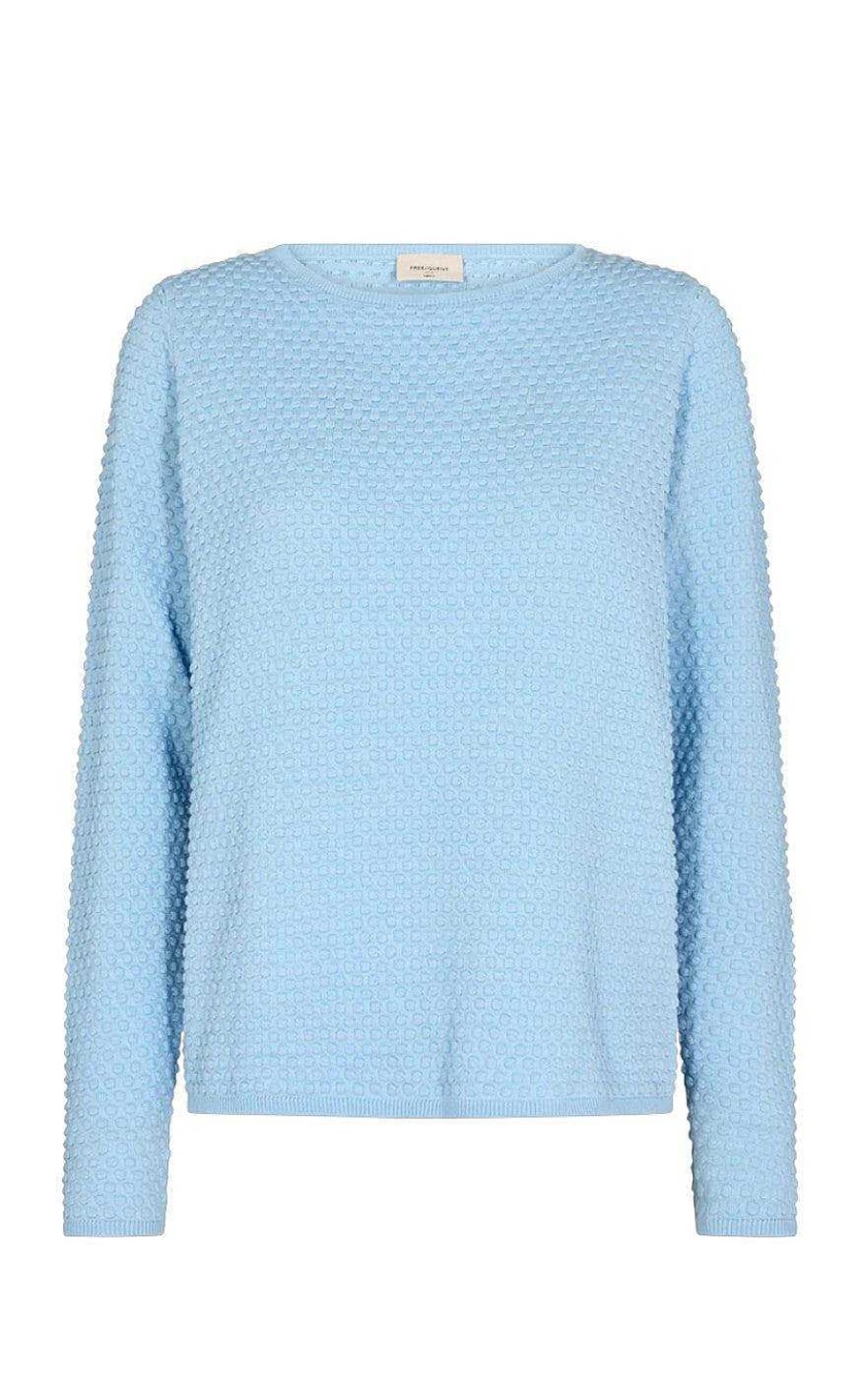 FreeQuent Freequent Pullover - Dodo Dottie - Chambray Blue | Knitwear & Sweat