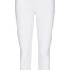 FreeQuent Freequent Pants - Shantal 7/8 Power - Bright White | Trousers & Jeans