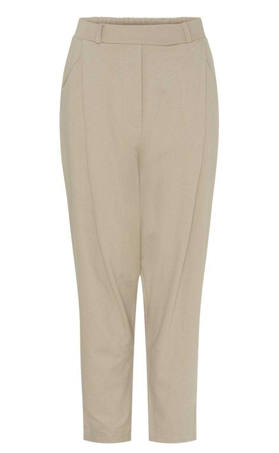 Marta Du Chateau Marta Du Chateau Trousers - 62562-1 Sonya - Beige | Trousers & Jeans