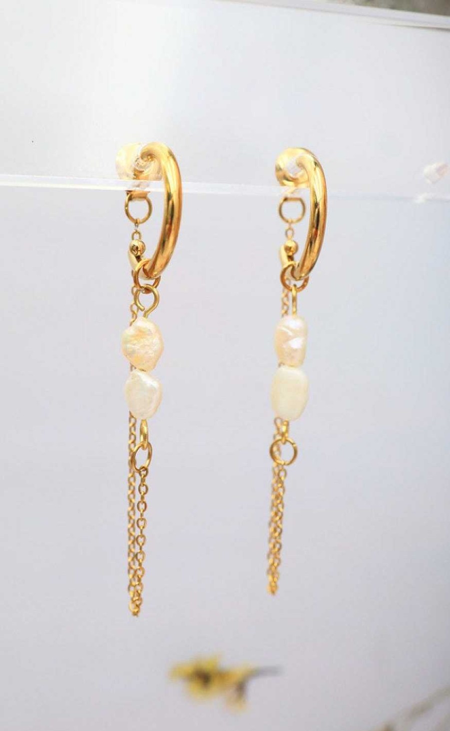 Smykkeli Copenhagen Sykkeli Copenhagen Earrings - Lund - Gold | Jewelry