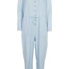 Basic Apparel Basic Apparel Trousers - Wild - Cashmere Blue | Pantsuits