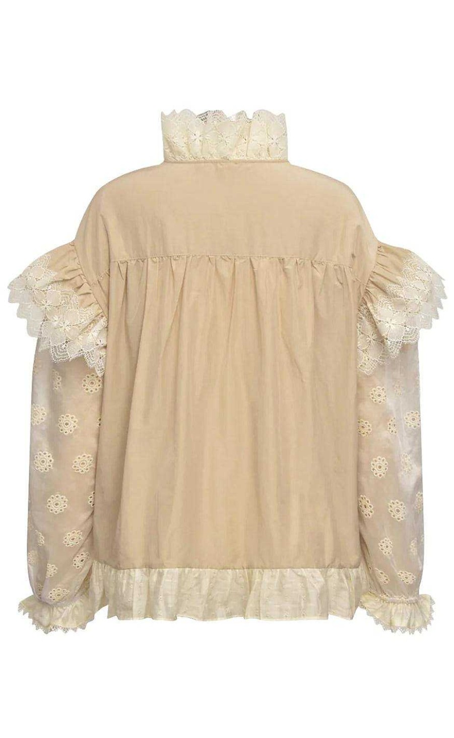 Gossia Gossia Blouse - Ninne - Cream Mix | Blouses