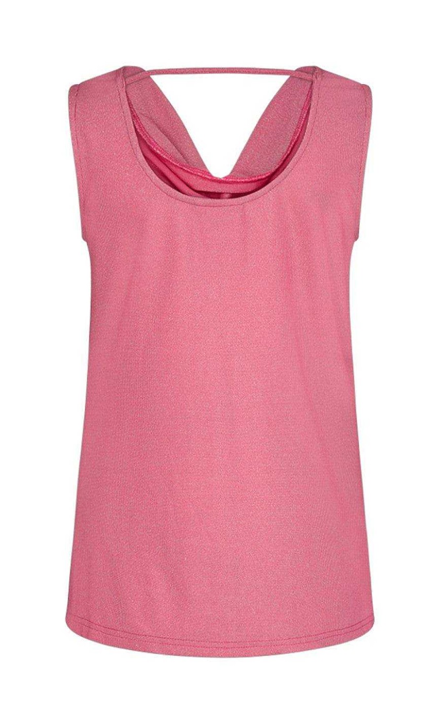 FreeQuent Freequent Top - Glitter - Fuchsia Pink | T-Shirts & Tops