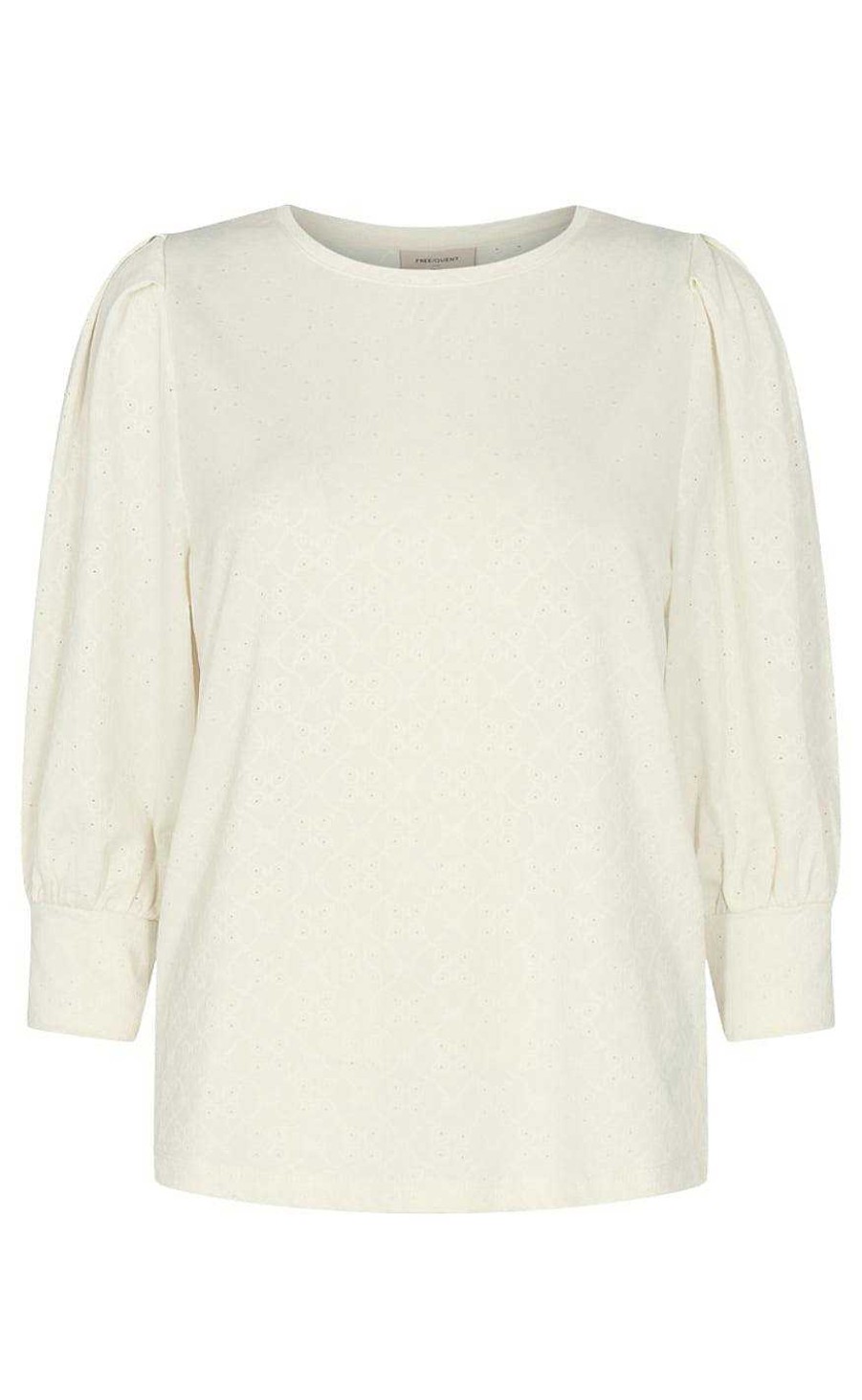 FreeQuent Freequent Blouse - Blonde - Off. White | Blouses