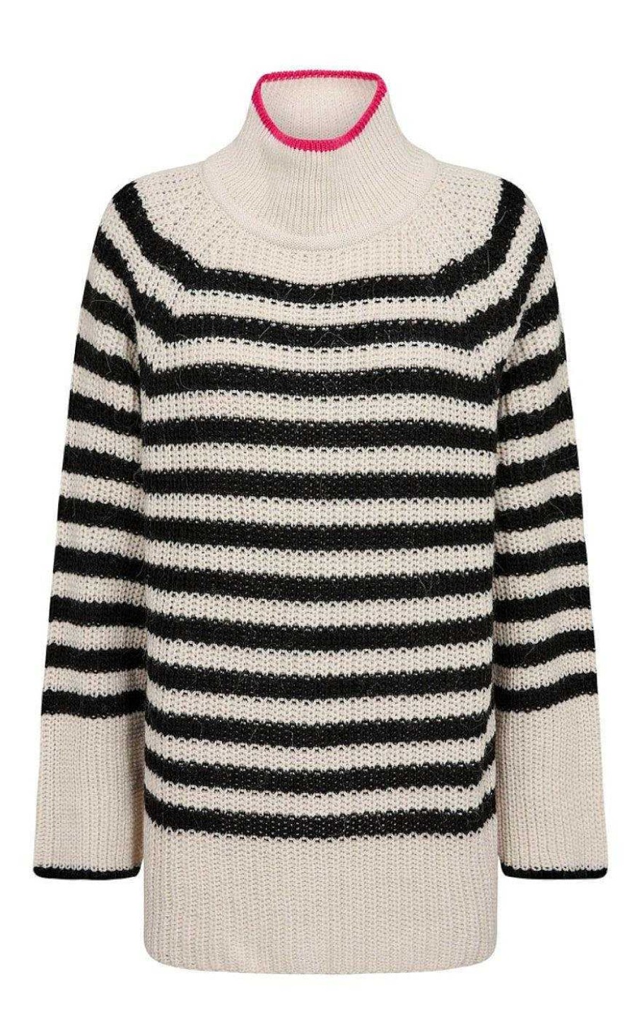 Gossia Gossia Jumper - Kimma - Black Stripes | Knitwear & Sweat