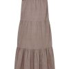 Gossia Gossia Dress - Line - Milk Choco | Dresses