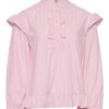 NOELLA Noella Blouse - Sally - Light Pink Stripe | Blouses