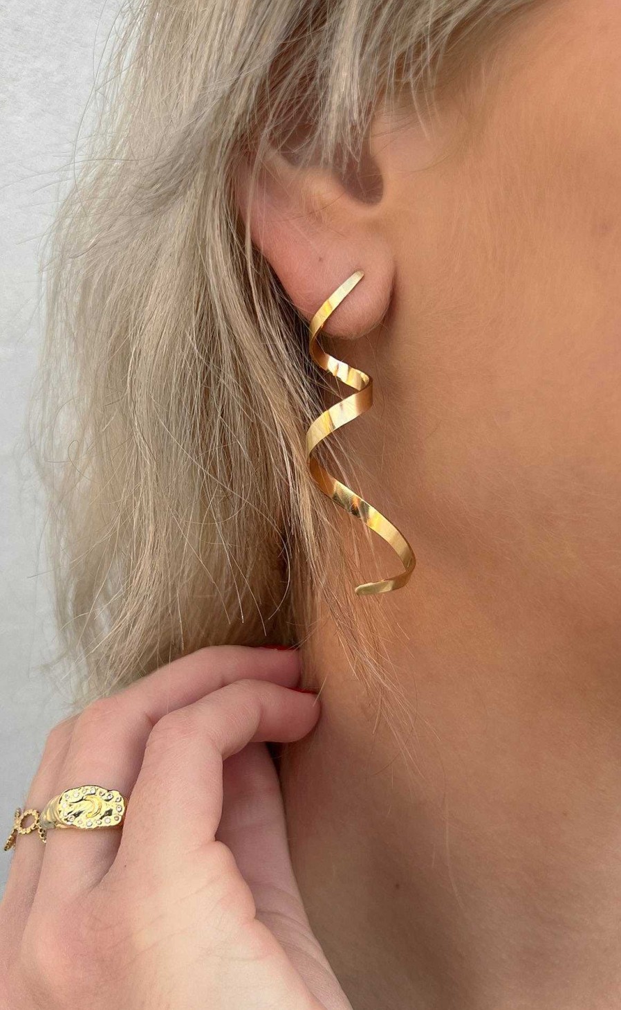 Smykkeli Copenhagen Mykkeli Copenhagen Earrings - Los Angeles - Gold | Jewelry