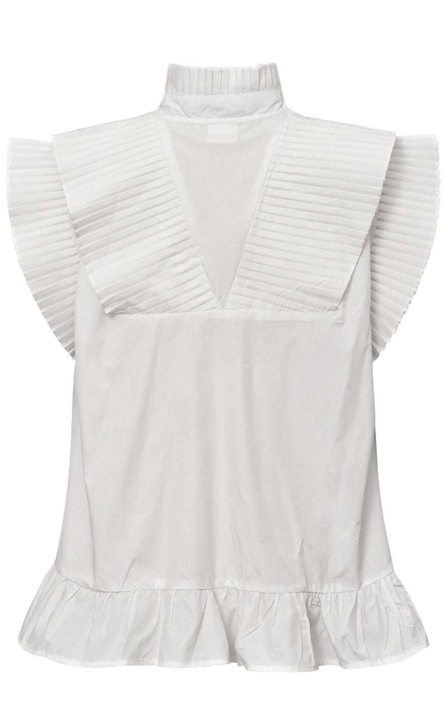 Gossia Gossia Top - Ann - Off White | T-Shirts & Tops