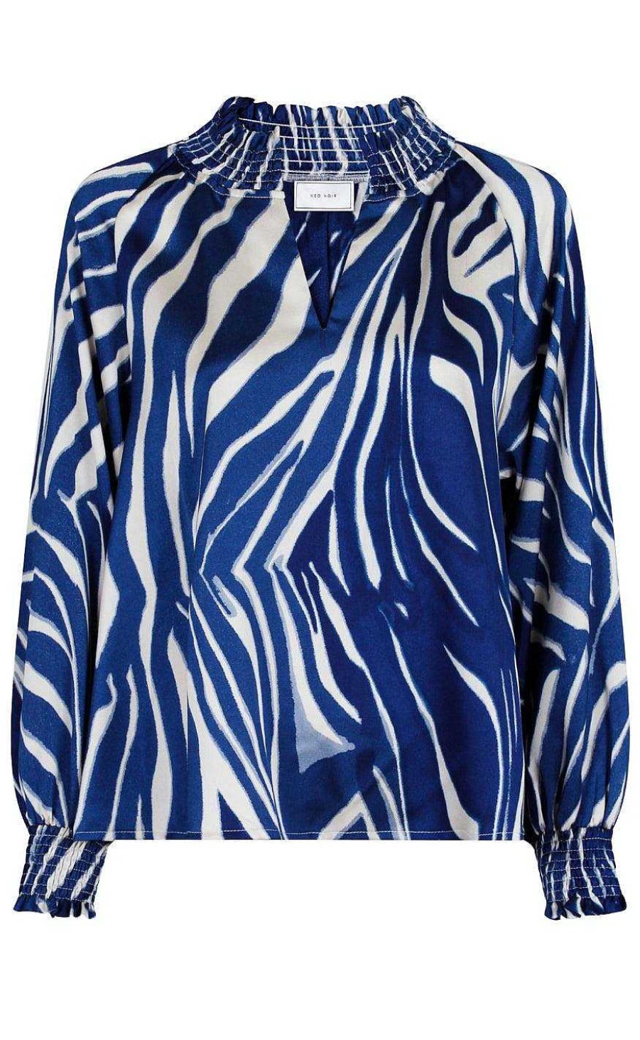 NEO NOIR Neo Noir Blouse - Stone Wave Line - Blue | Blouses