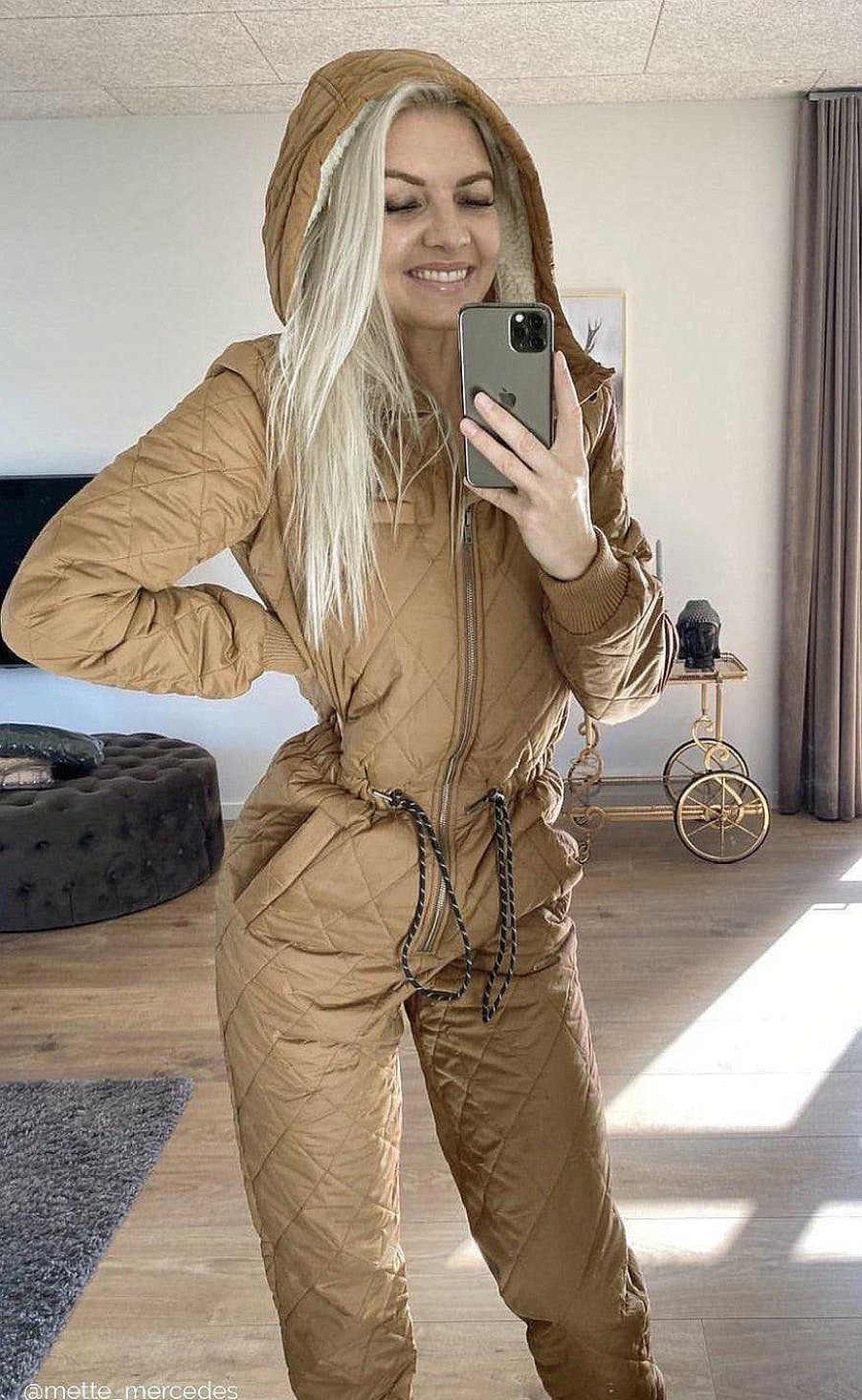 GLOBAL FUNK Global Funk Flight Suit / Thermal Suit - Isolde T Teddo - Burnt Caramel | Flight Suits