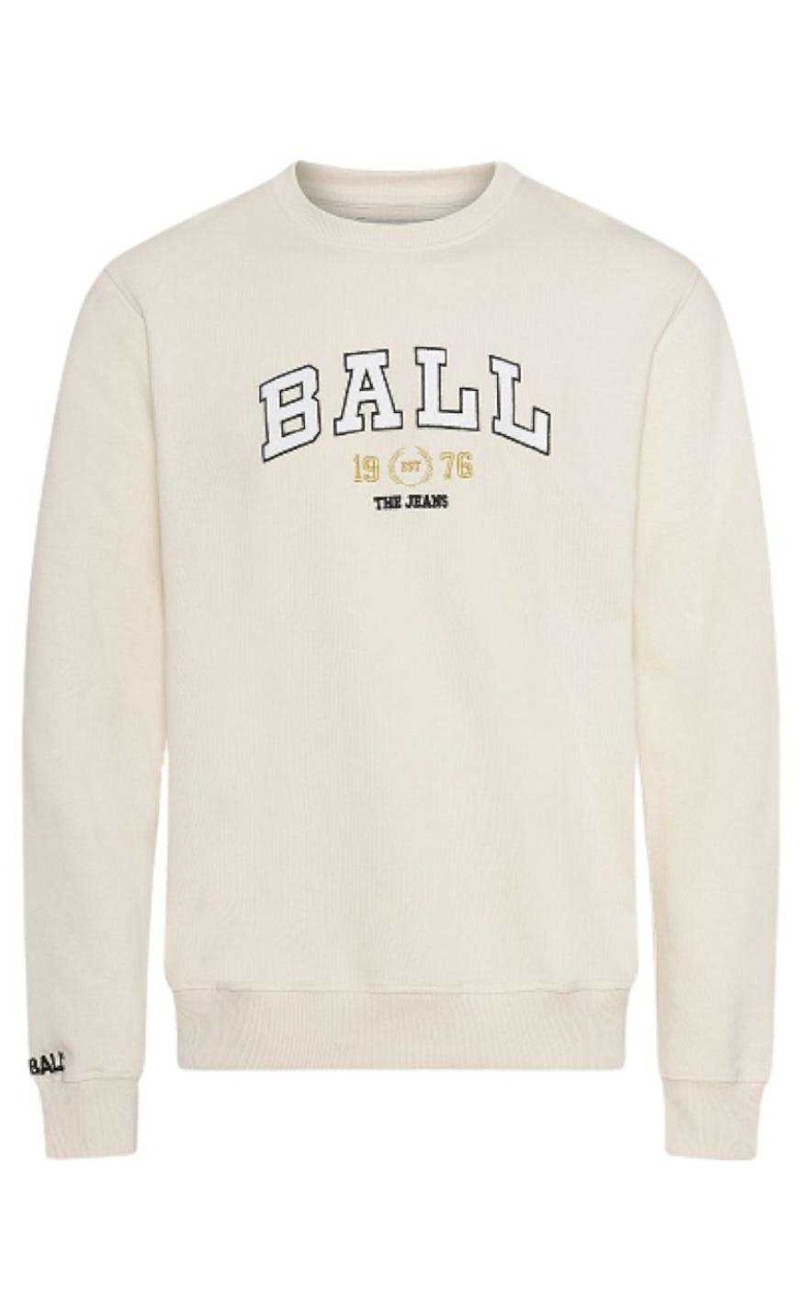 BALL Original Ball Original Sweatshirt - L. Taylor - Off White | Knitwear & Sweat