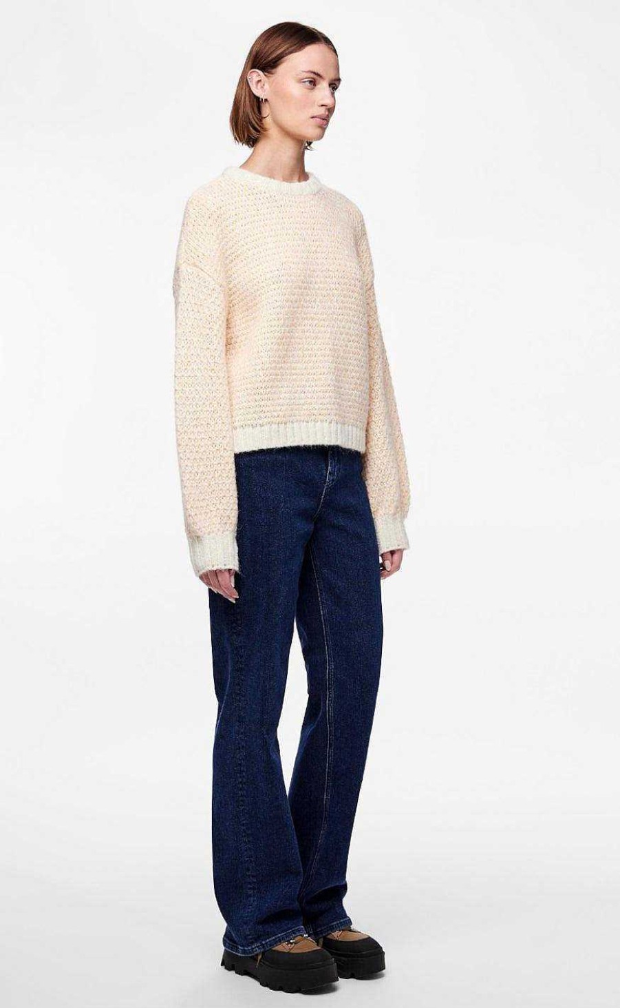 PIECES Pieces Knit - Miran - Birch | Knitwear & Sweat