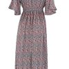 CONTINUE Continue Dress - Thilde - Rose Paisley | Dresses