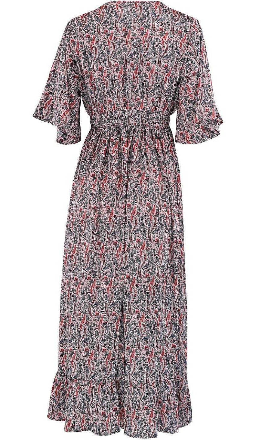 CONTINUE Continue Dress - Thilde - Rose Paisley | Dresses