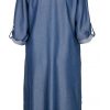 One Two Luxzuz One Two Luxzuz Dress - Karia - Blue Indigo | Dresses