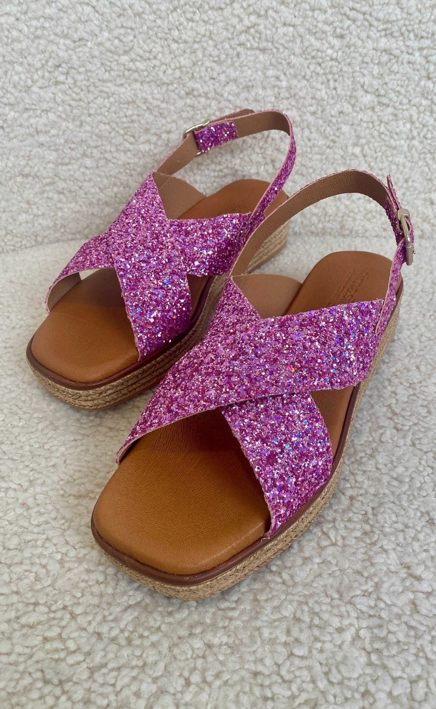 TIM u0026 SIMONSEN Tim & Simonsen Sandals - Sussie - Glitter Pink | Shoes, Boots & Sandals