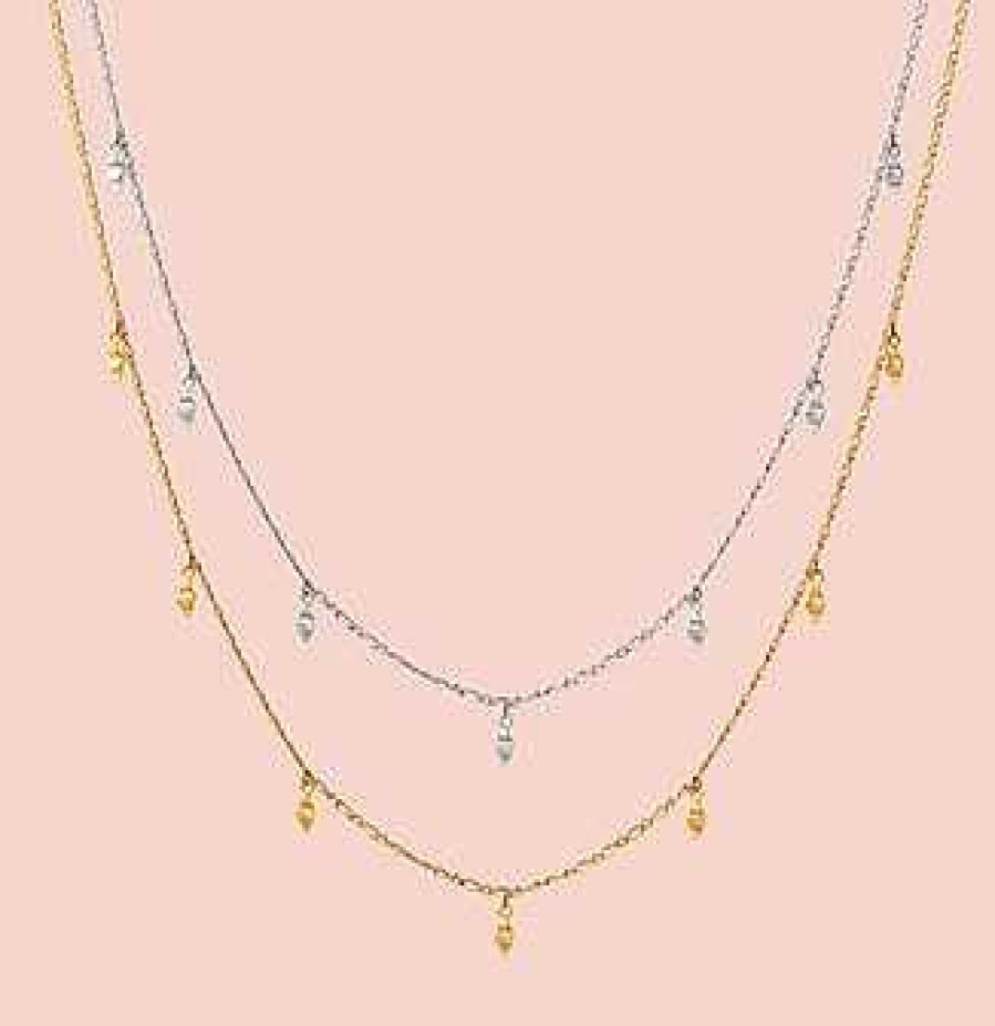 Maanesten Moon Necklace - Una - Gold | Jewelry