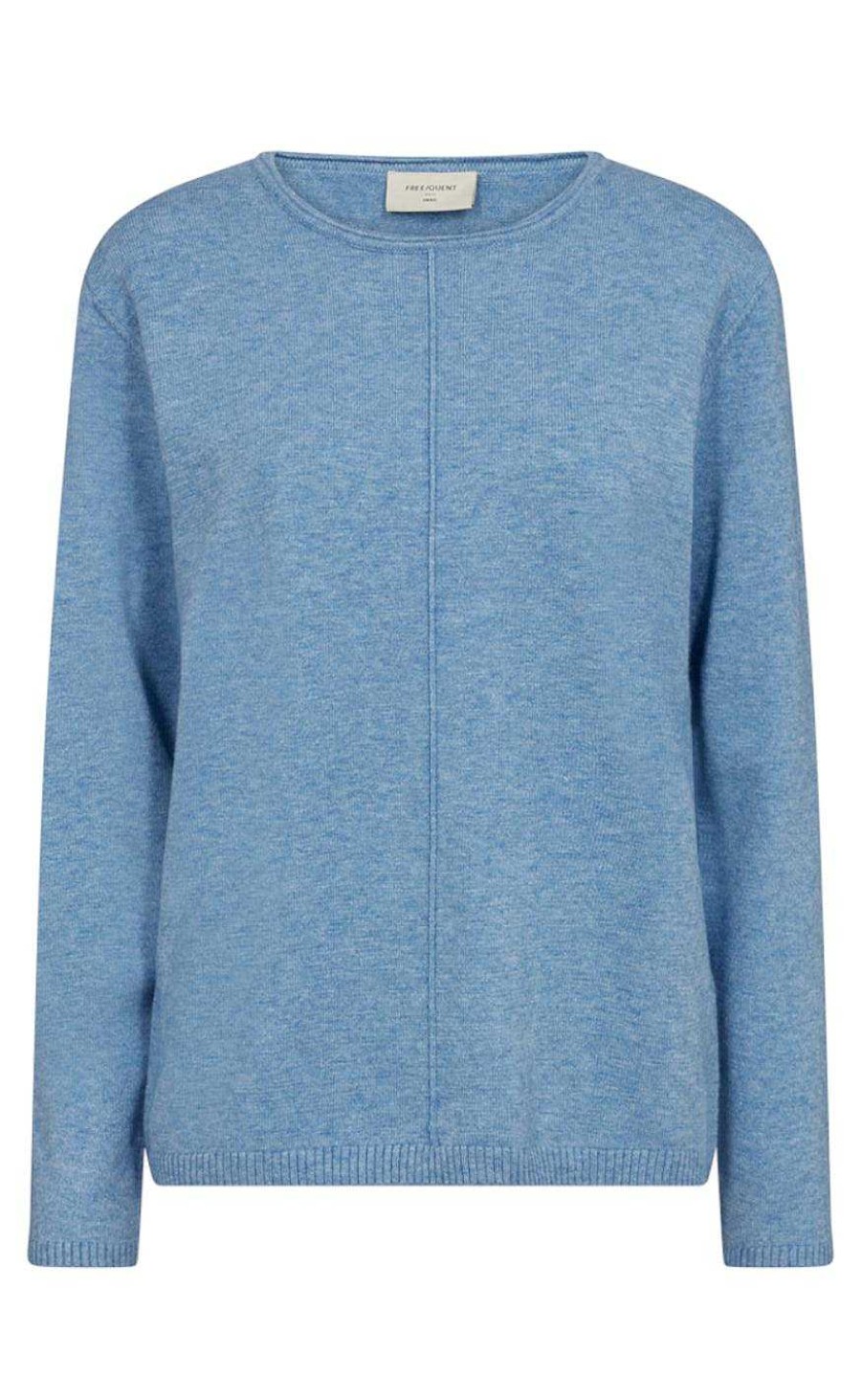 FreeQuent Freequent Pullover - Claura - Azure Blue Melange | Knitwear & Sweat